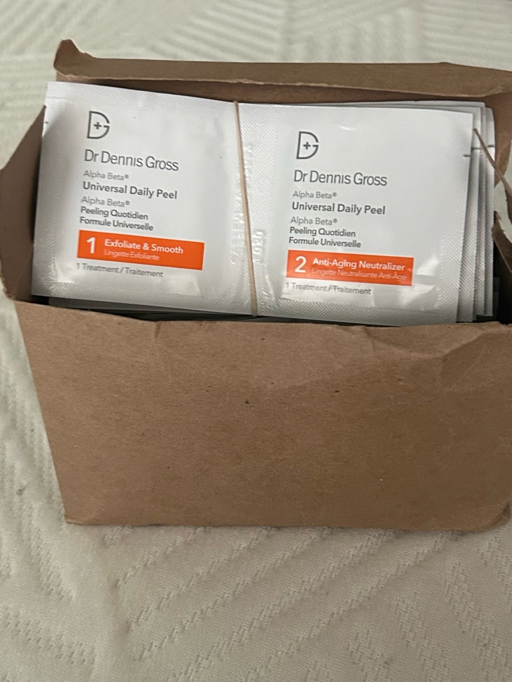 Dr Dennis Gross Alpha Beta Universal Daily Peel Single-Use Sachets - Orange33 ct